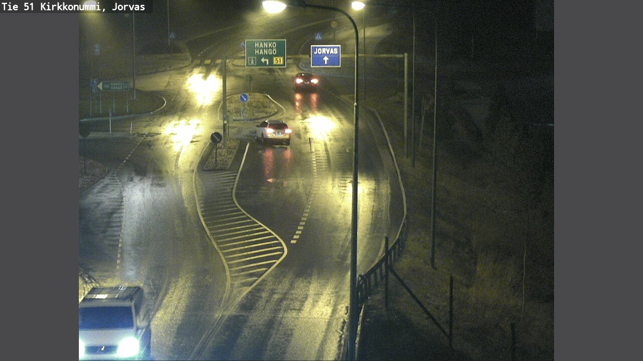 Weather Camera Image Road 51 Kirkkonummi, Jorvas, Kirkkonummi, Uusimaa