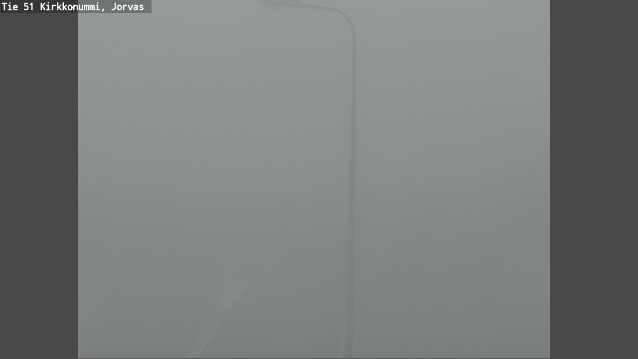 Weather Camera Image Road 51 Kirkkonummi, Jorvas, Kirkkonummi, Uusimaa