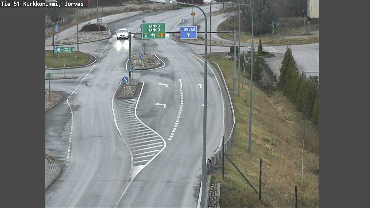 Weather Camera Image Väg 51 Kyrkslätt, Jorvas, Kirkkonummi, Uusimaa