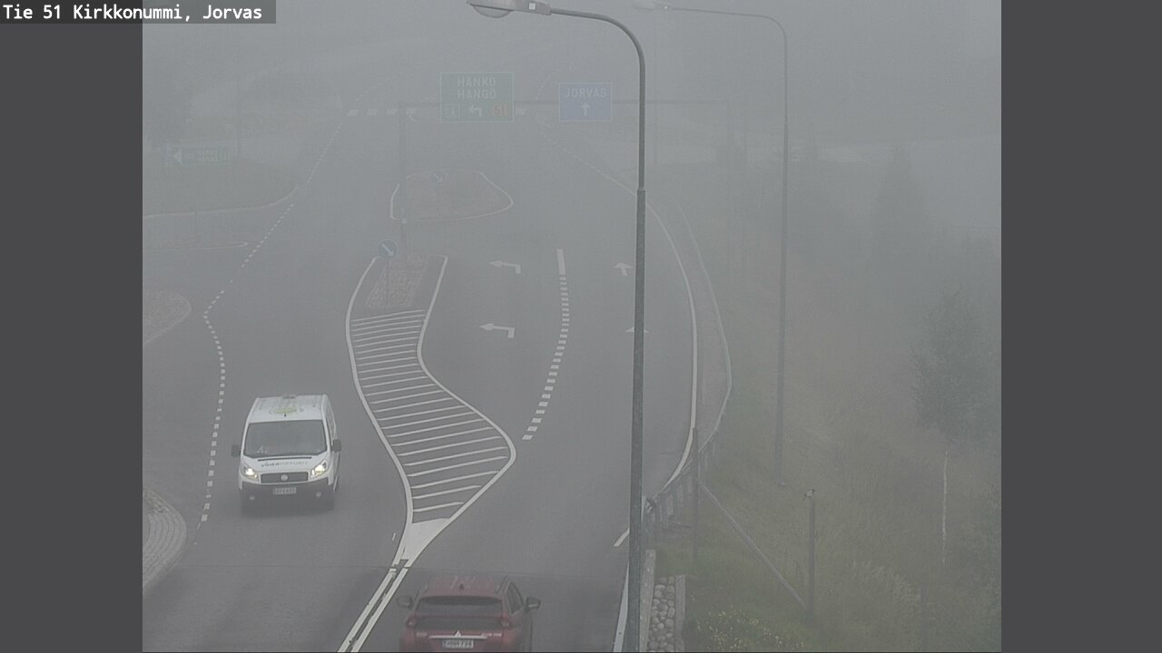 Weather Camera Image Road 51 Kirkkonummi, Jorvas, Kirkkonummi, Uusimaa