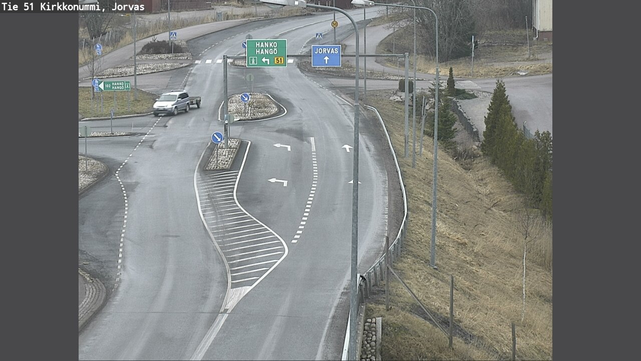 Weather Camera Image Road 51 Kirkkonummi, Jorvas, Kirkkonummi, Uusimaa