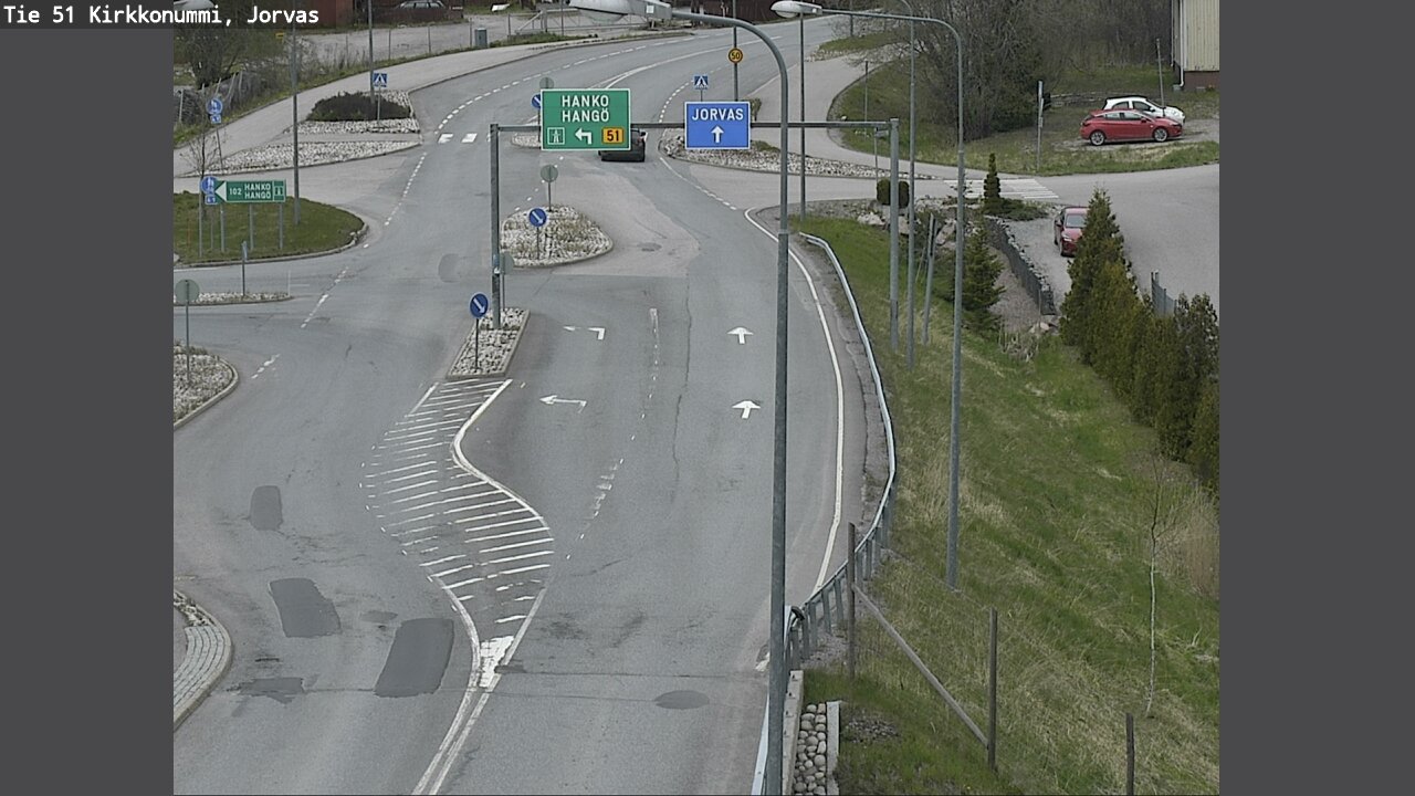 Weather Camera Image Väg 51 Kyrkslätt, Jorvas, Kirkkonummi, Uusimaa