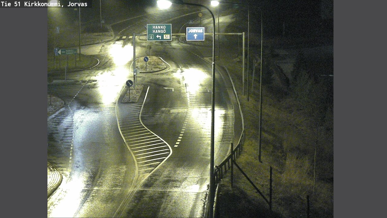 Weather Camera Image Road 51 Kirkkonummi, Jorvas, Kirkkonummi, Uusimaa