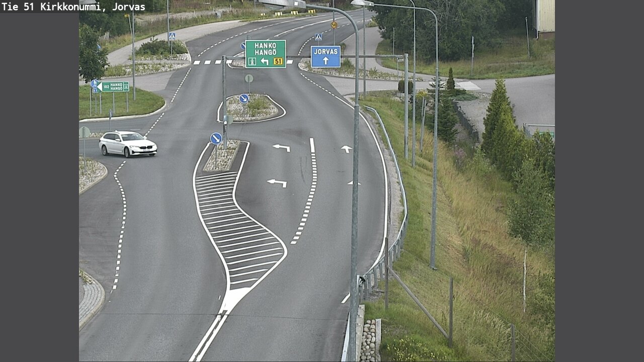 Weather Camera Image Road 51 Kirkkonummi, Jorvas, Kirkkonummi, Uusimaa