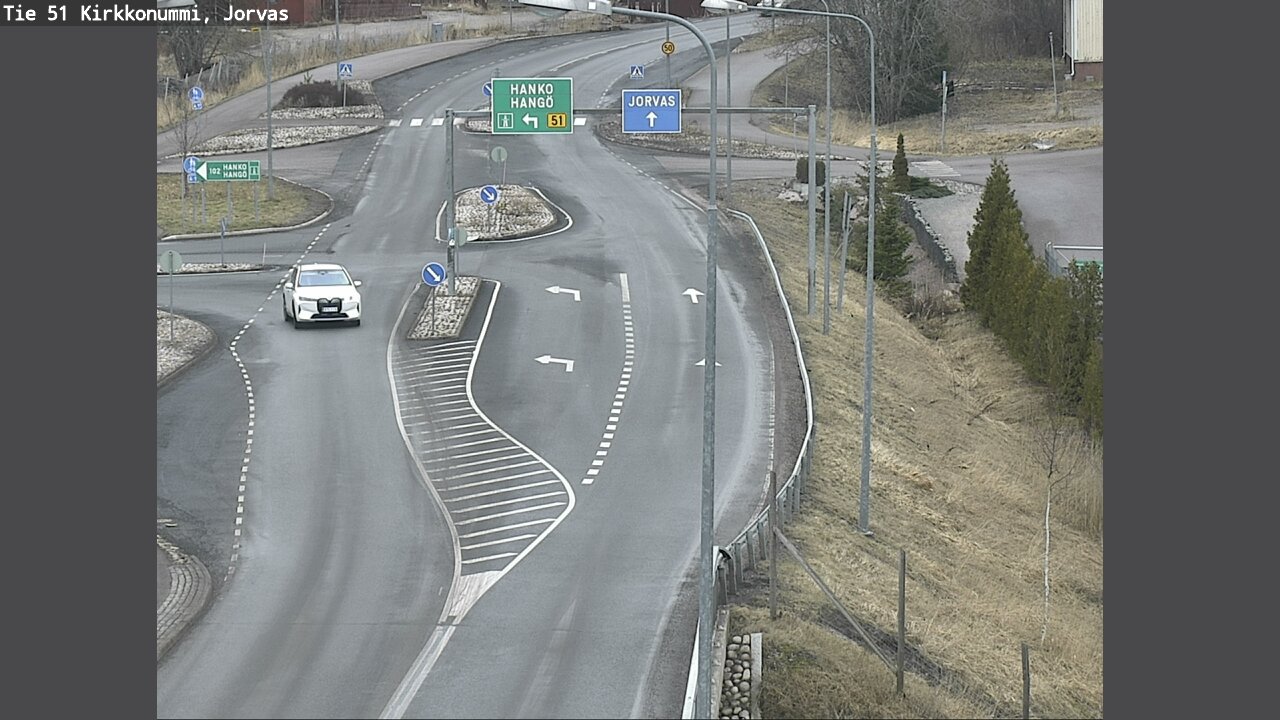 Weather Camera Image Road 51 Kirkkonummi, Jorvas, Kirkkonummi, Uusimaa