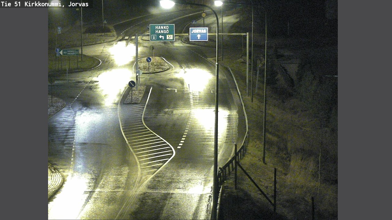 Weather Camera Image Road 51 Kirkkonummi, Jorvas, Kirkkonummi, Uusimaa