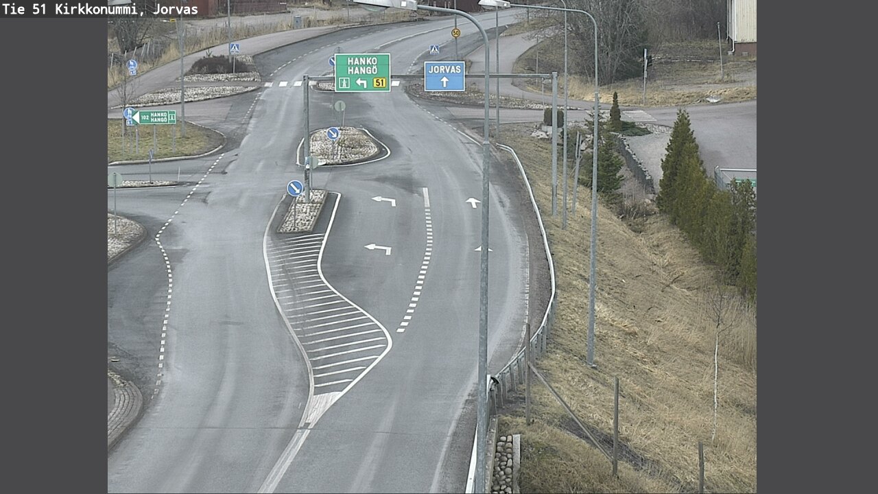 Weather Camera Image Road 51 Kirkkonummi, Jorvas, Kirkkonummi, Uusimaa