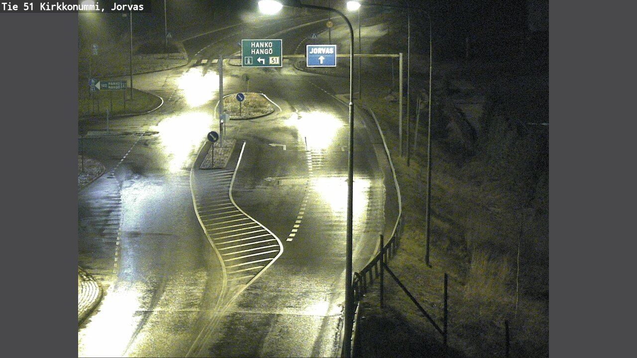 Weather Camera Image Road 51 Kirkkonummi, Jorvas, Kirkkonummi, Uusimaa
