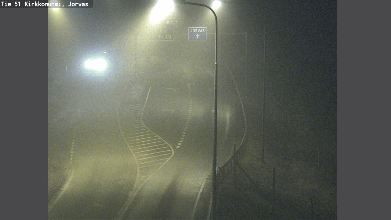 Weather Camera Image Road 51 Kirkkonummi, Jorvas, Kirkkonummi, Uusimaa