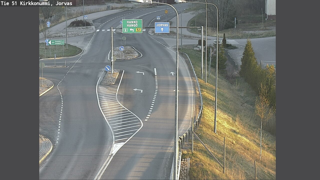 Weather Camera Image Road 51 Kirkkonummi, Jorvas, Kirkkonummi, Uusimaa
