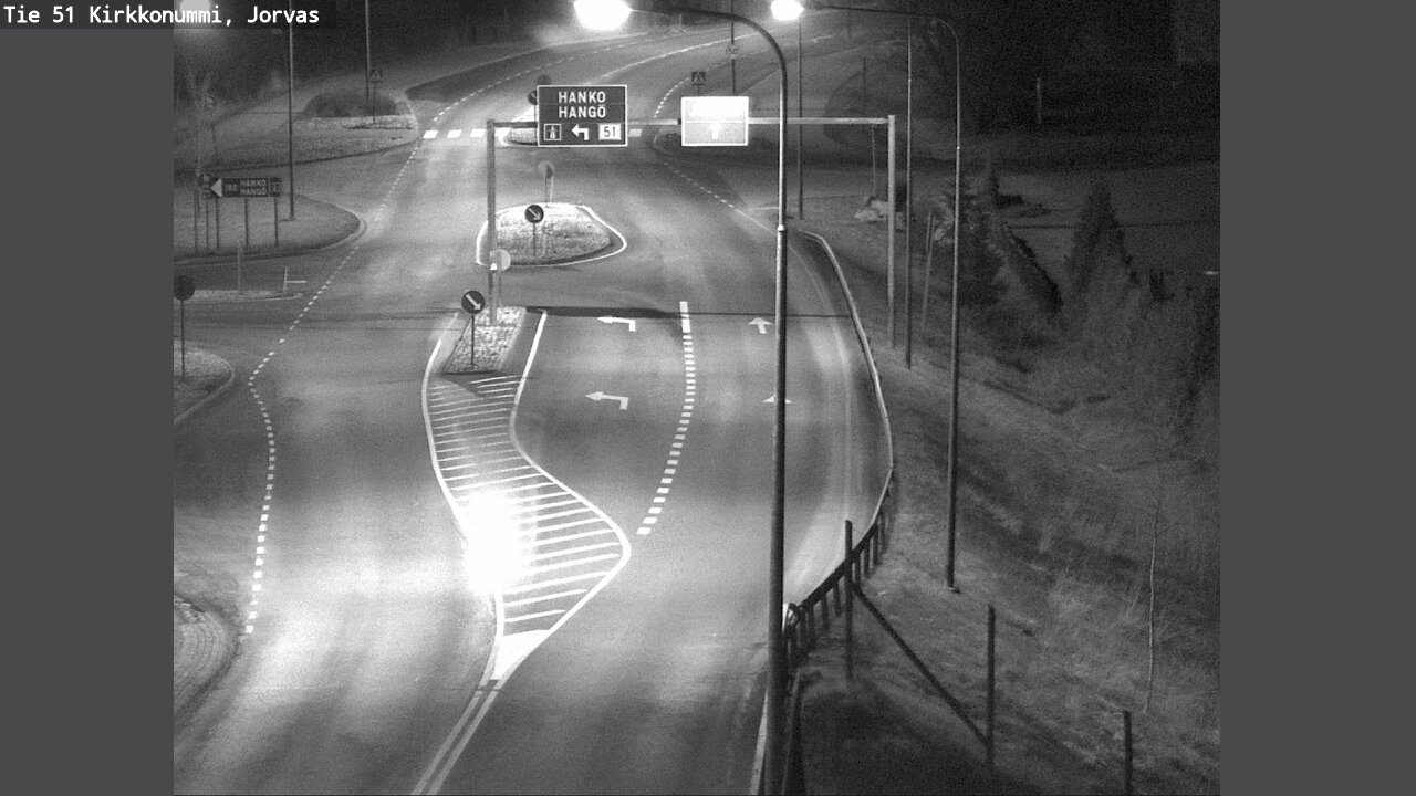 Weather Camera Image Road 51 Kirkkonummi, Jorvas, Kirkkonummi, Uusimaa