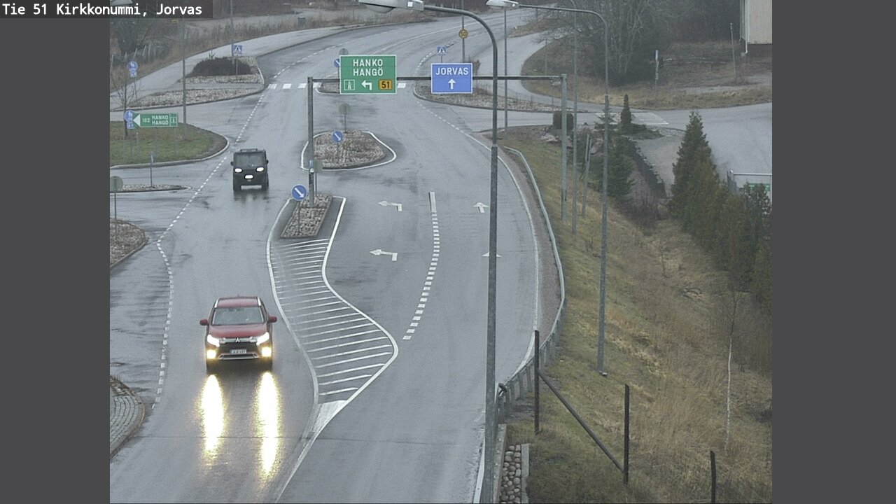 Weather Camera Image Road 51 Kirkkonummi, Jorvas, Kirkkonummi, Uusimaa