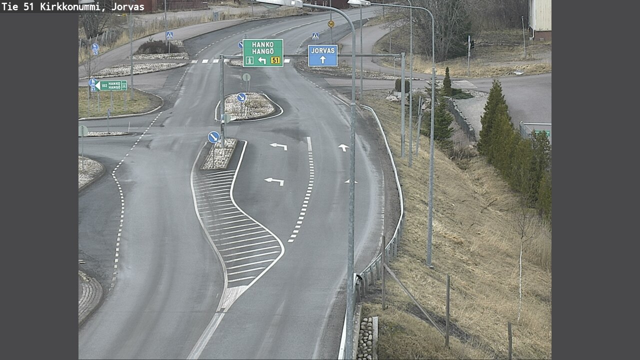 Weather Camera Image Road 51 Kirkkonummi, Jorvas, Kirkkonummi, Uusimaa