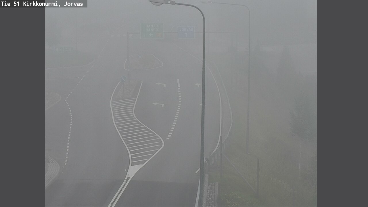 Weather Camera Image Road 51 Kirkkonummi, Jorvas, Kirkkonummi, Uusimaa