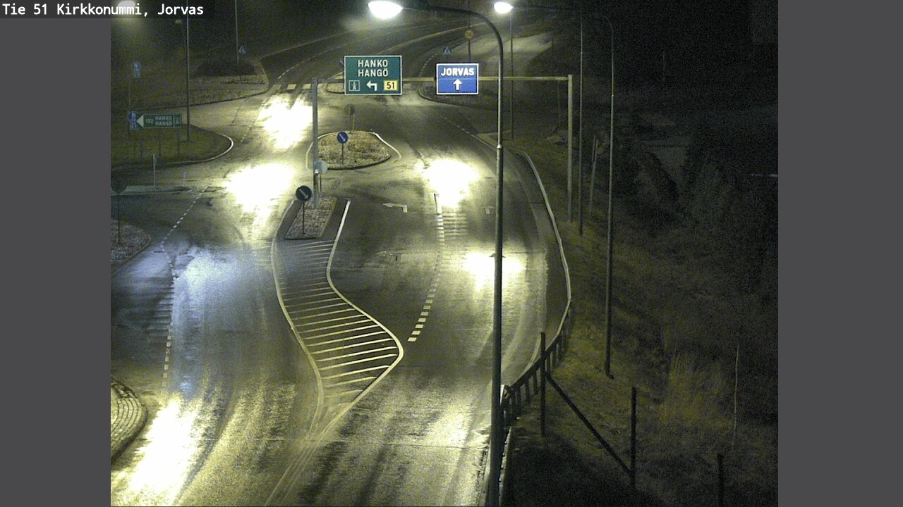 Weather Camera Image Road 51 Kirkkonummi, Jorvas, Kirkkonummi, Uusimaa