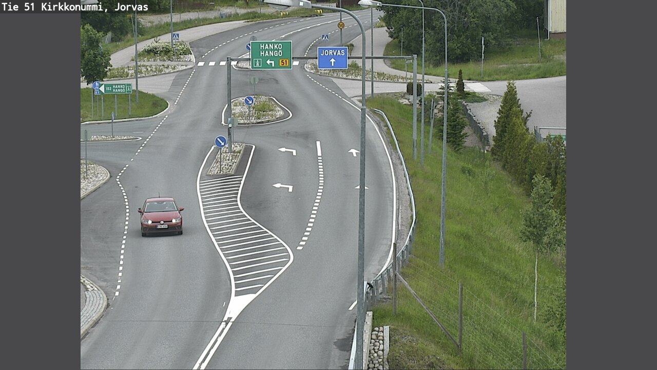 Weather Camera Image Road 51 Kirkkonummi, Jorvas, Kirkkonummi, Uusimaa