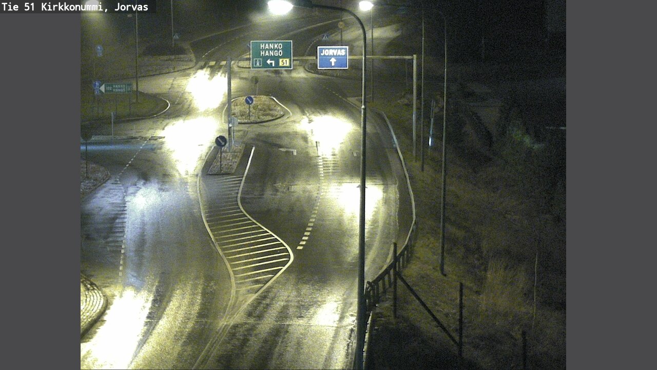 Weather Camera Image Road 51 Kirkkonummi, Jorvas, Kirkkonummi, Uusimaa