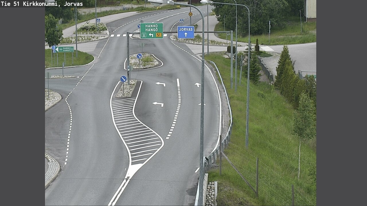 Weather Camera Image Road 51 Kirkkonummi, Jorvas, Kirkkonummi, Uusimaa