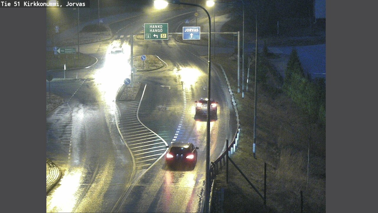 Weather Camera Image Road 51 Kirkkonummi, Jorvas, Kirkkonummi, Uusimaa