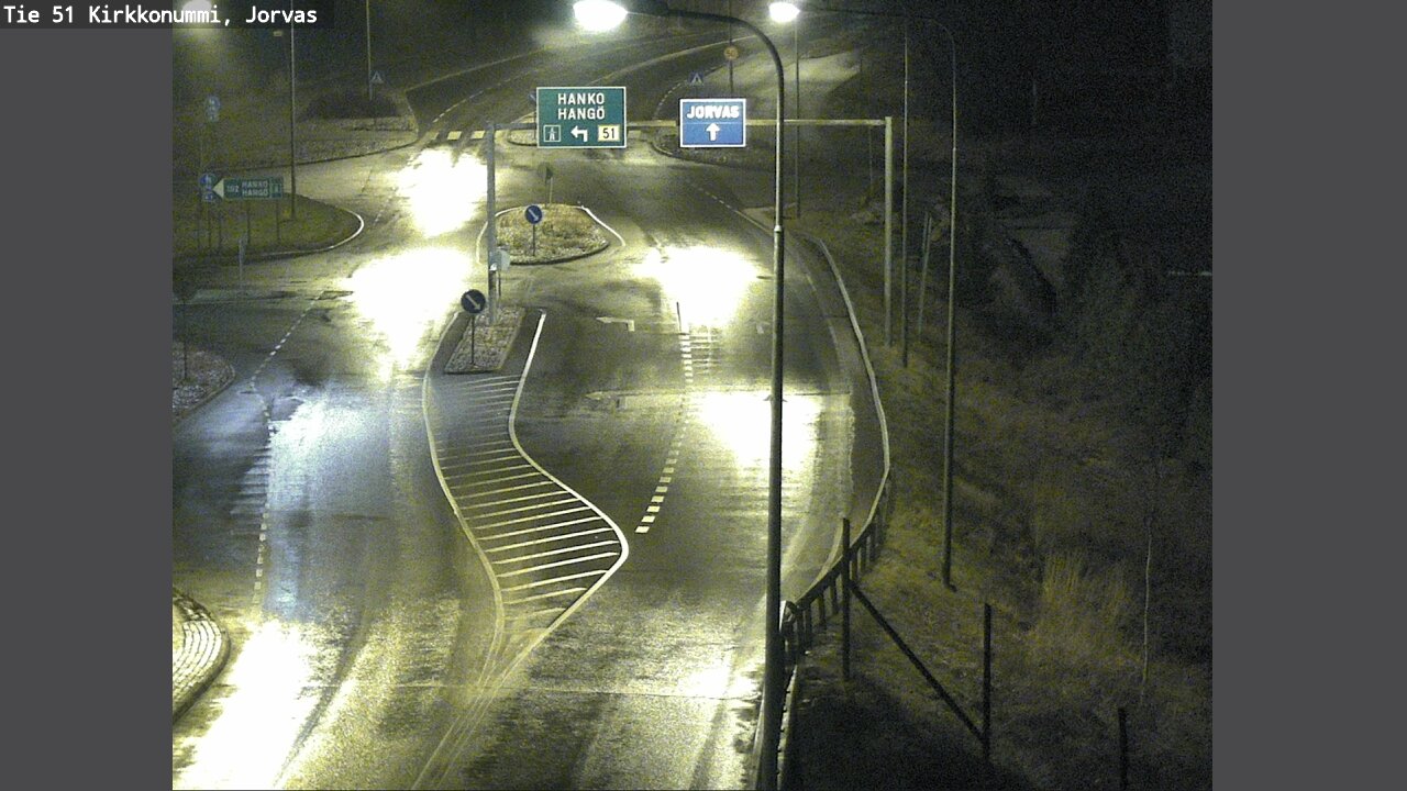 Weather Camera Image Road 51 Kirkkonummi, Jorvas, Kirkkonummi, Uusimaa