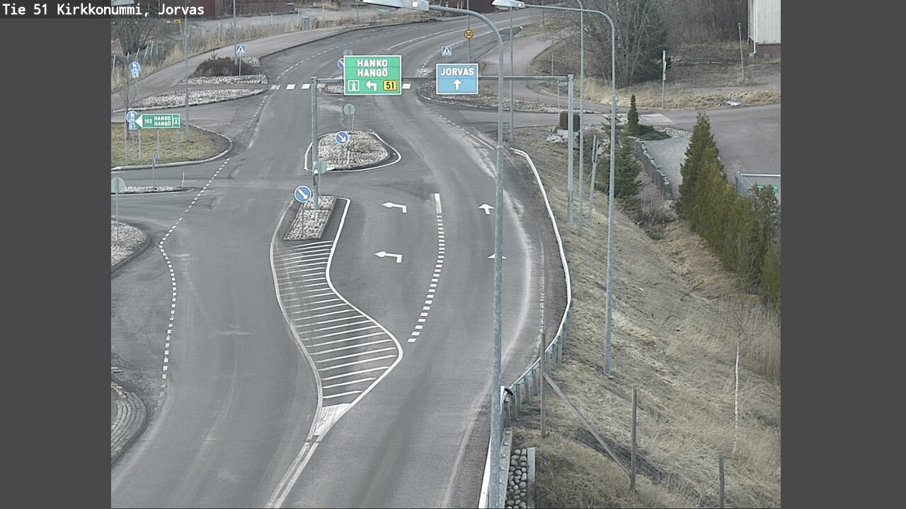 Weather Camera Image Road 51 Kirkkonummi, Jorvas, Kirkkonummi, Uusimaa
