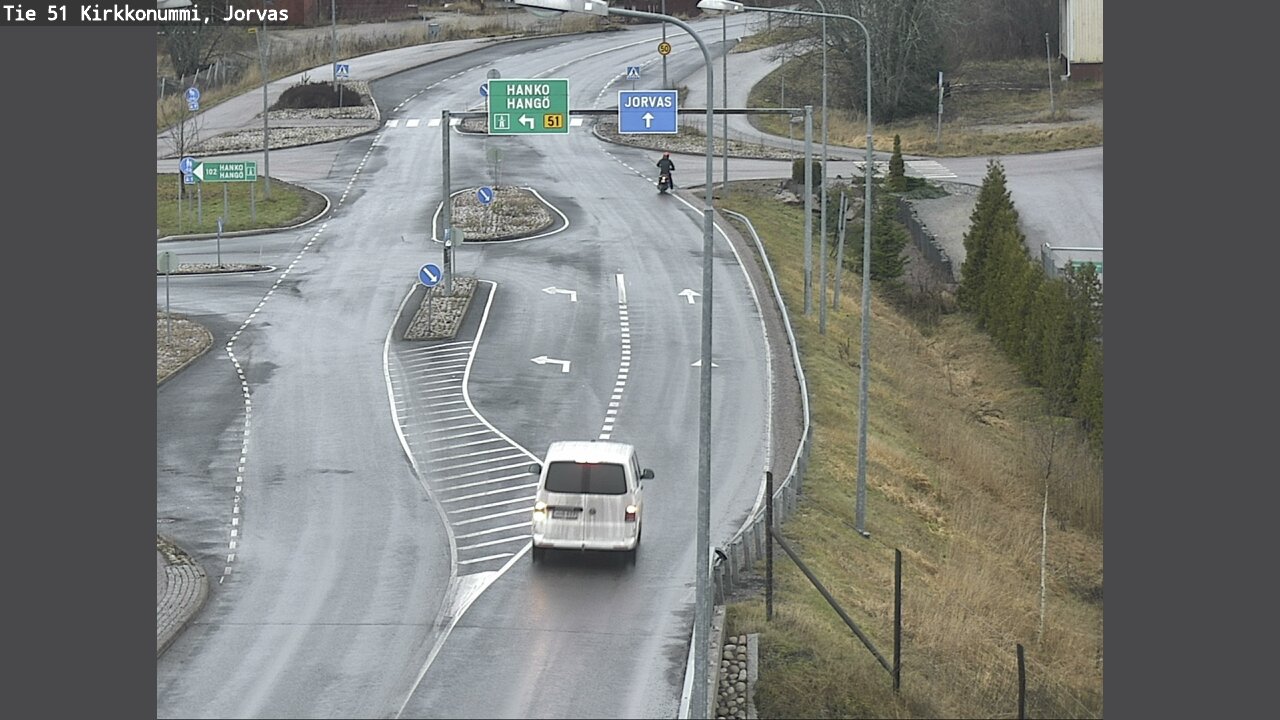 Weather Camera Image Väg 51 Kyrkslätt, Jorvas, Kirkkonummi, Uusimaa