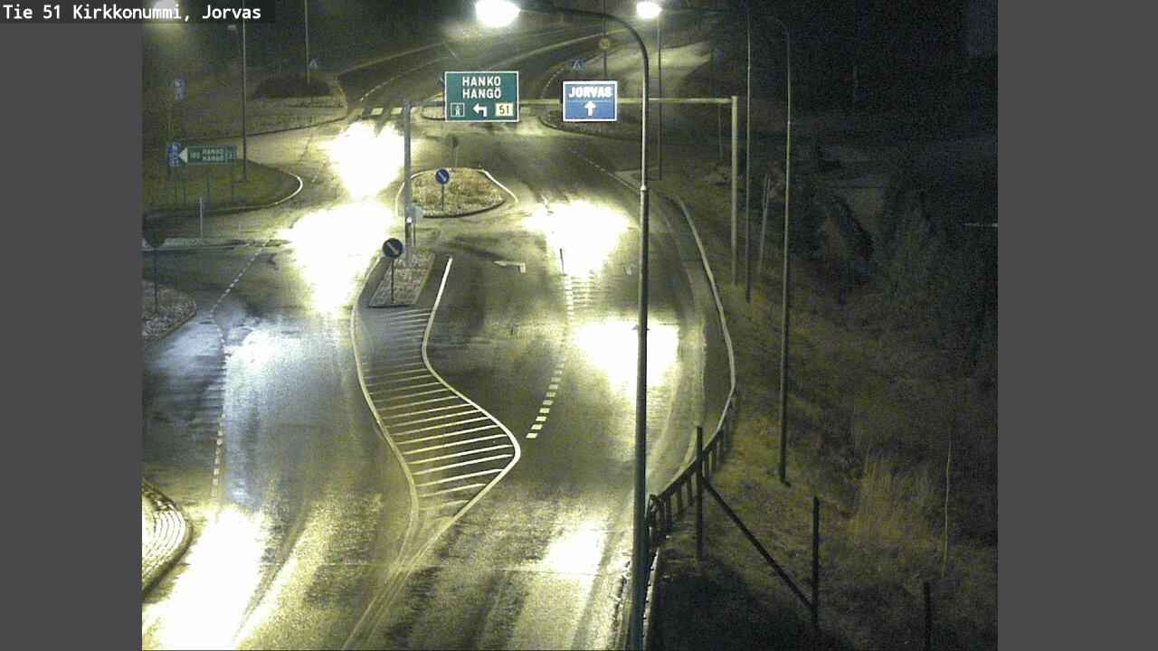 Weather Camera Image Road 51 Kirkkonummi, Jorvas, Kirkkonummi, Uusimaa