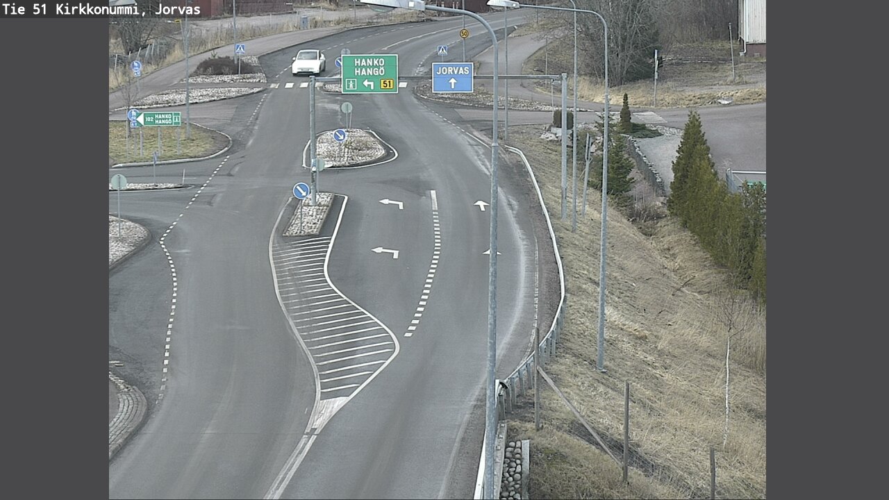 Weather Camera Image Road 51 Kirkkonummi, Jorvas, Kirkkonummi, Uusimaa