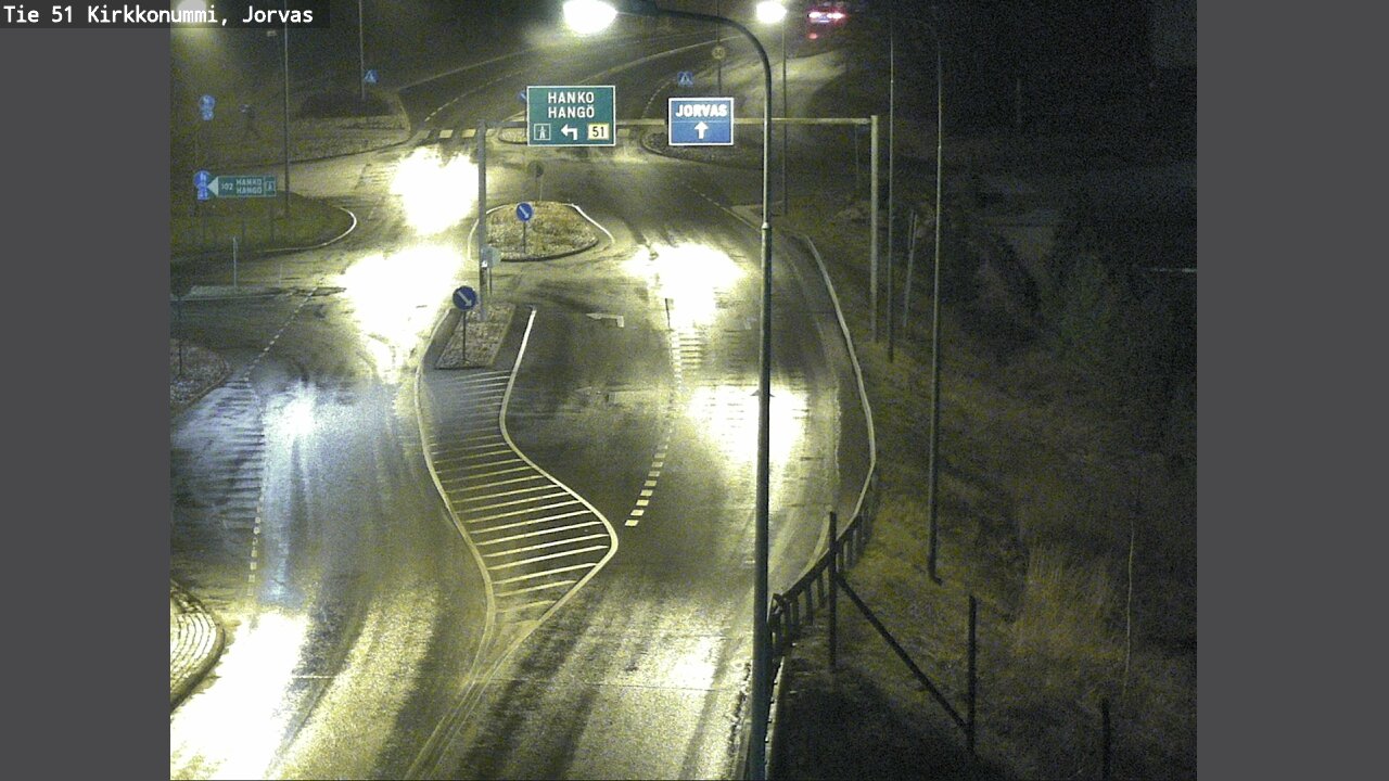 Weather Camera Image Road 51 Kirkkonummi, Jorvas, Kirkkonummi, Uusimaa