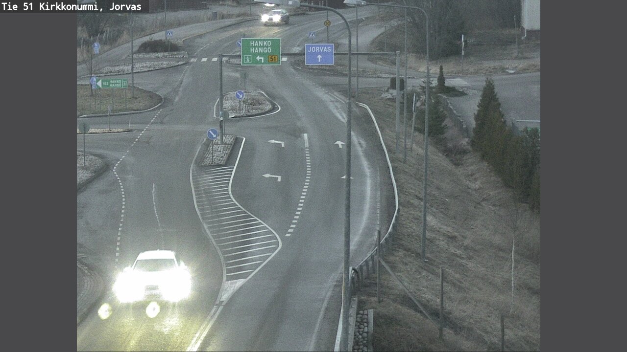 Weather Camera Image Road 51 Kirkkonummi, Jorvas, Kirkkonummi, Uusimaa