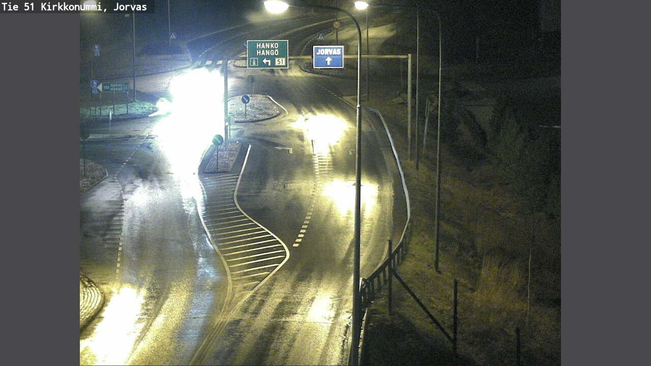 Weather Camera Image Road 51 Kirkkonummi, Jorvas, Kirkkonummi, Uusimaa