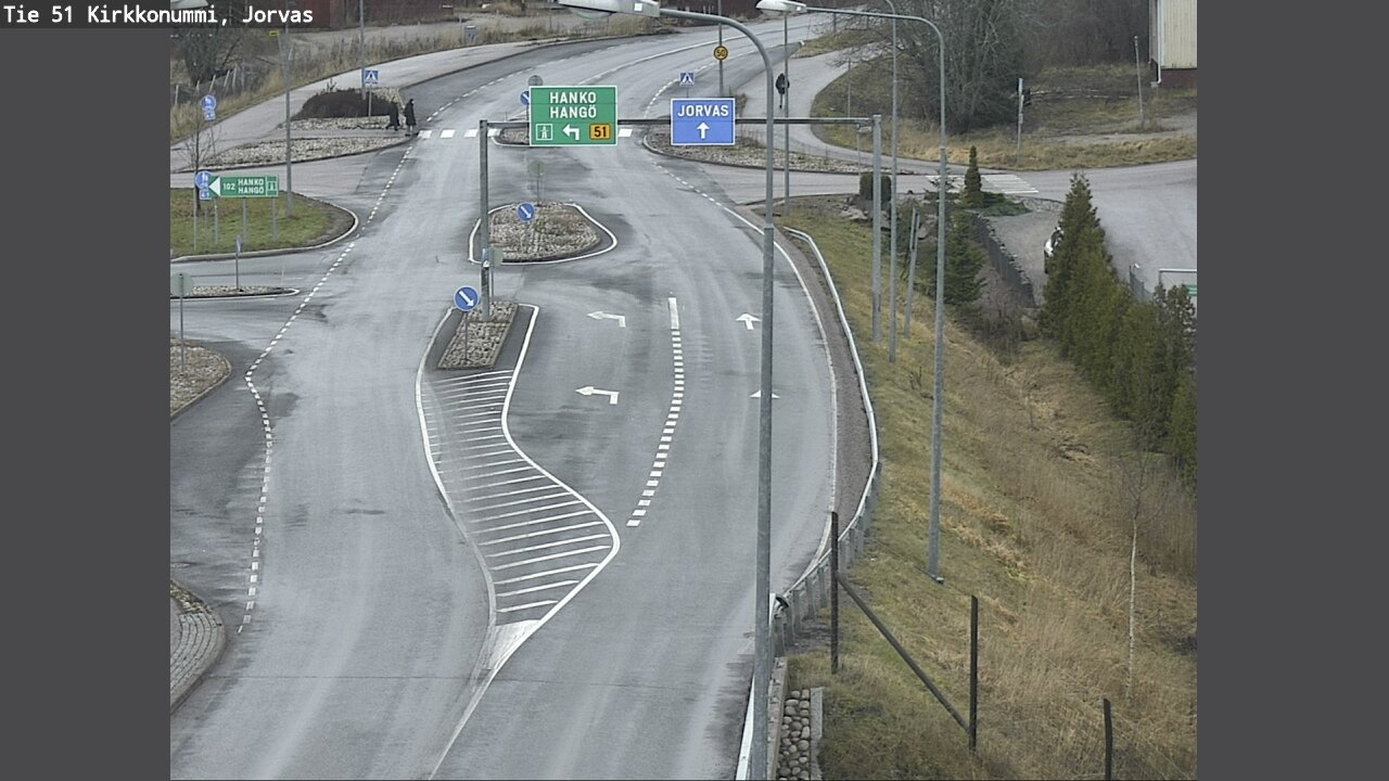 Weather Camera Image Väg 51 Kyrkslätt, Jorvas, Kirkkonummi, Uusimaa
