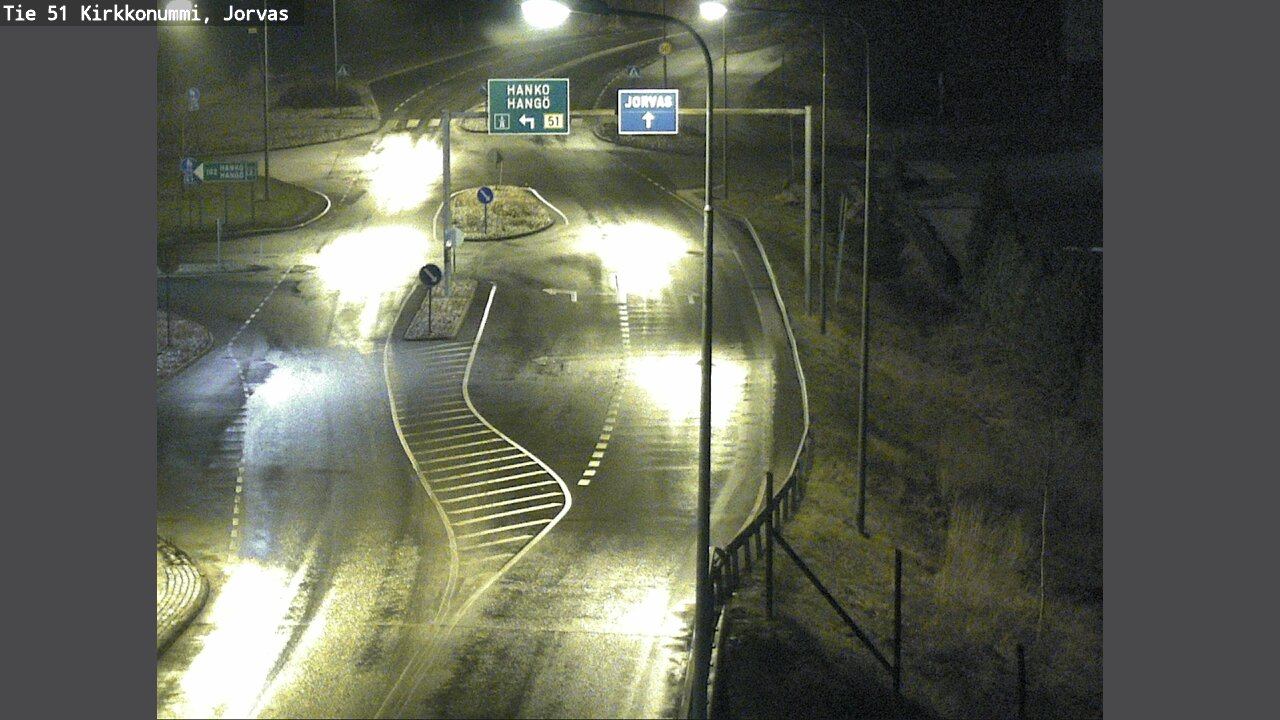 Weather Camera Image Road 51 Kirkkonummi, Jorvas, Kirkkonummi, Uusimaa