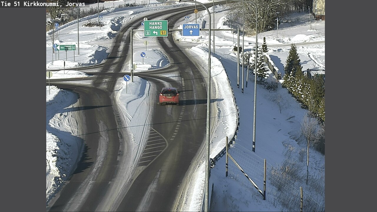 Kelikamerat Kuva Tie 51 Kirkkonummi, Jorvas, Kirkkonummi, Uusimaa