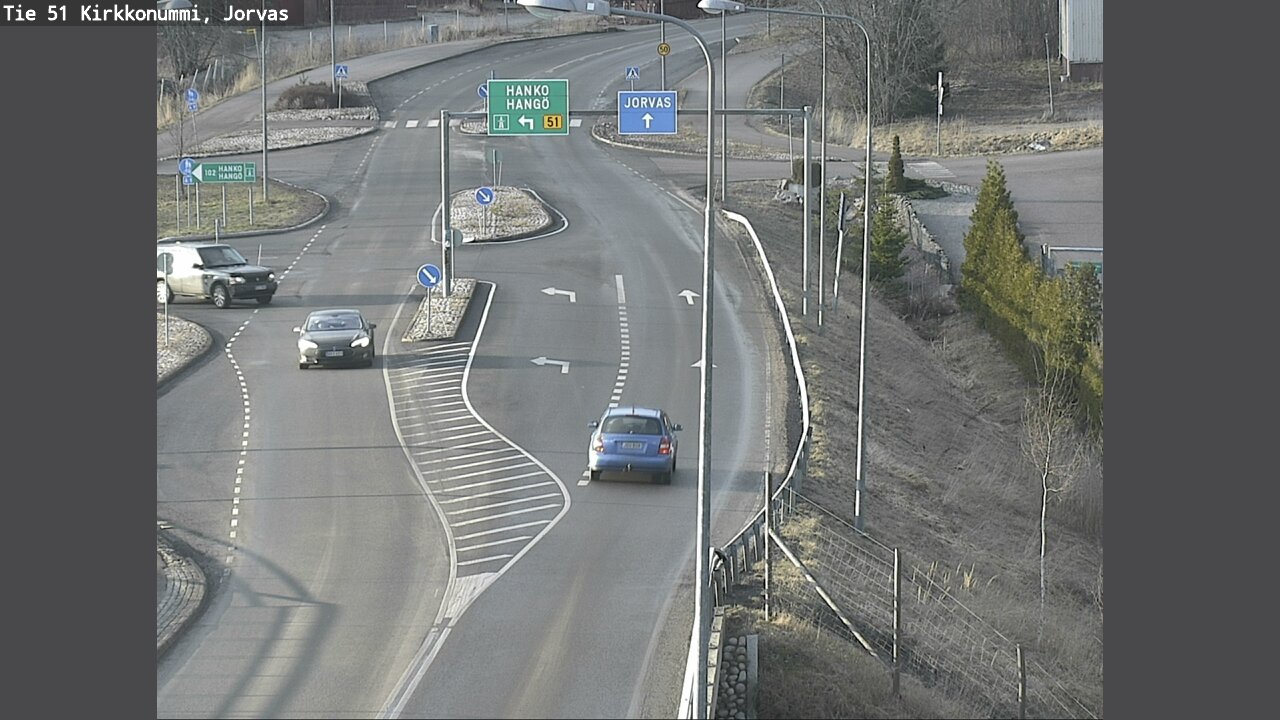 Weather Camera Image Road 51 Kirkkonummi, Jorvas, Kirkkonummi, Uusimaa