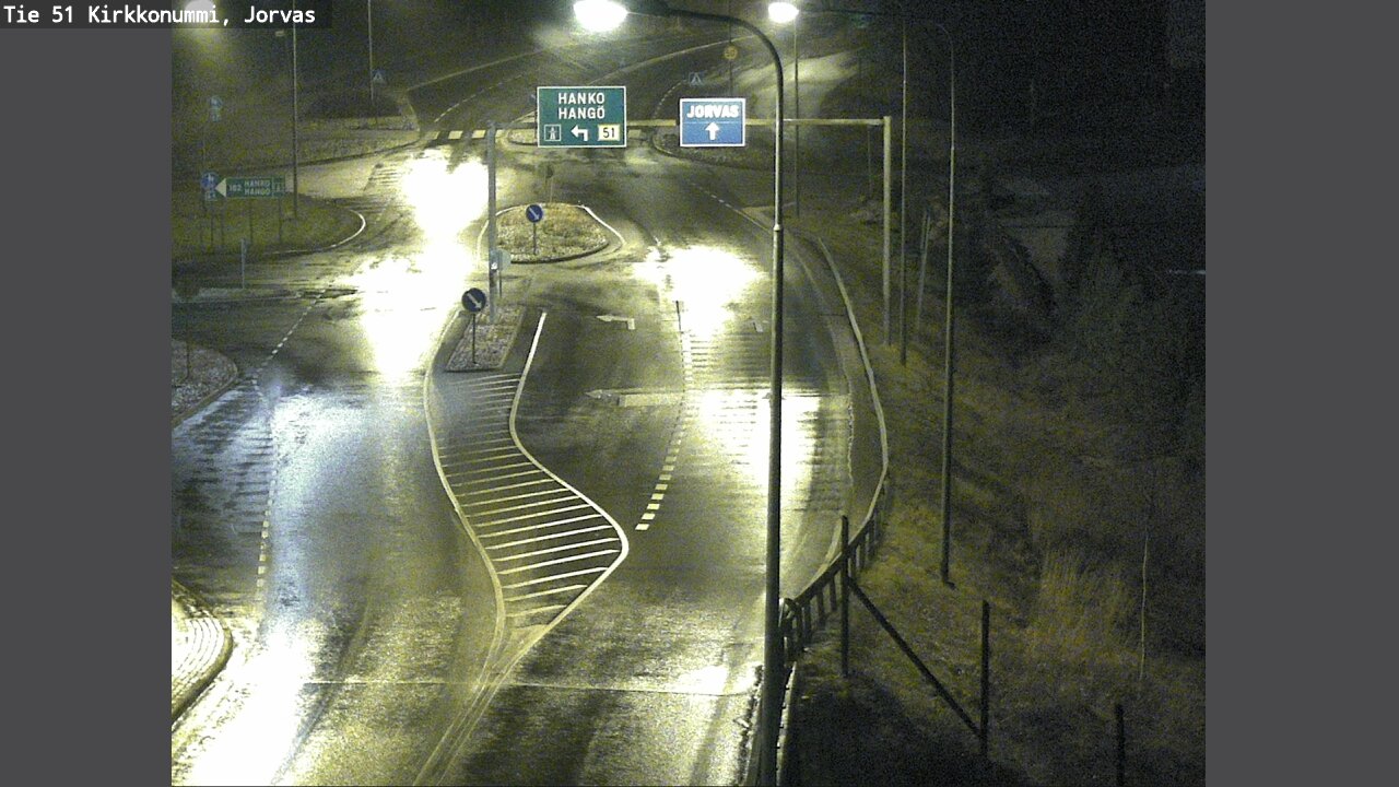 Weather Camera Image Road 51 Kirkkonummi, Jorvas, Kirkkonummi, Uusimaa