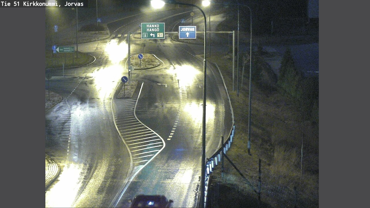 Weather Camera Image Road 51 Kirkkonummi, Jorvas, Kirkkonummi, Uusimaa