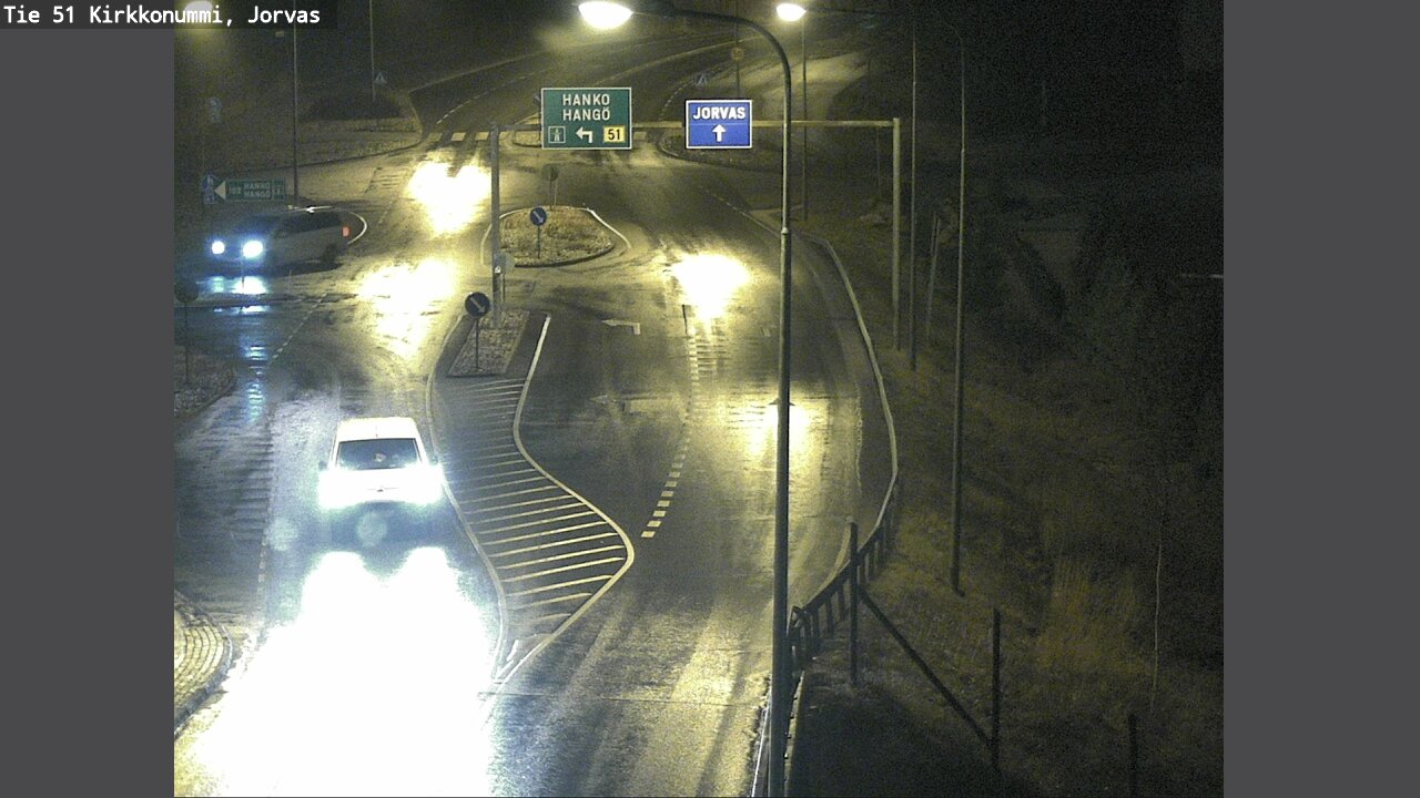 Weather Camera Image Road 51 Kirkkonummi, Jorvas, Kirkkonummi, Uusimaa