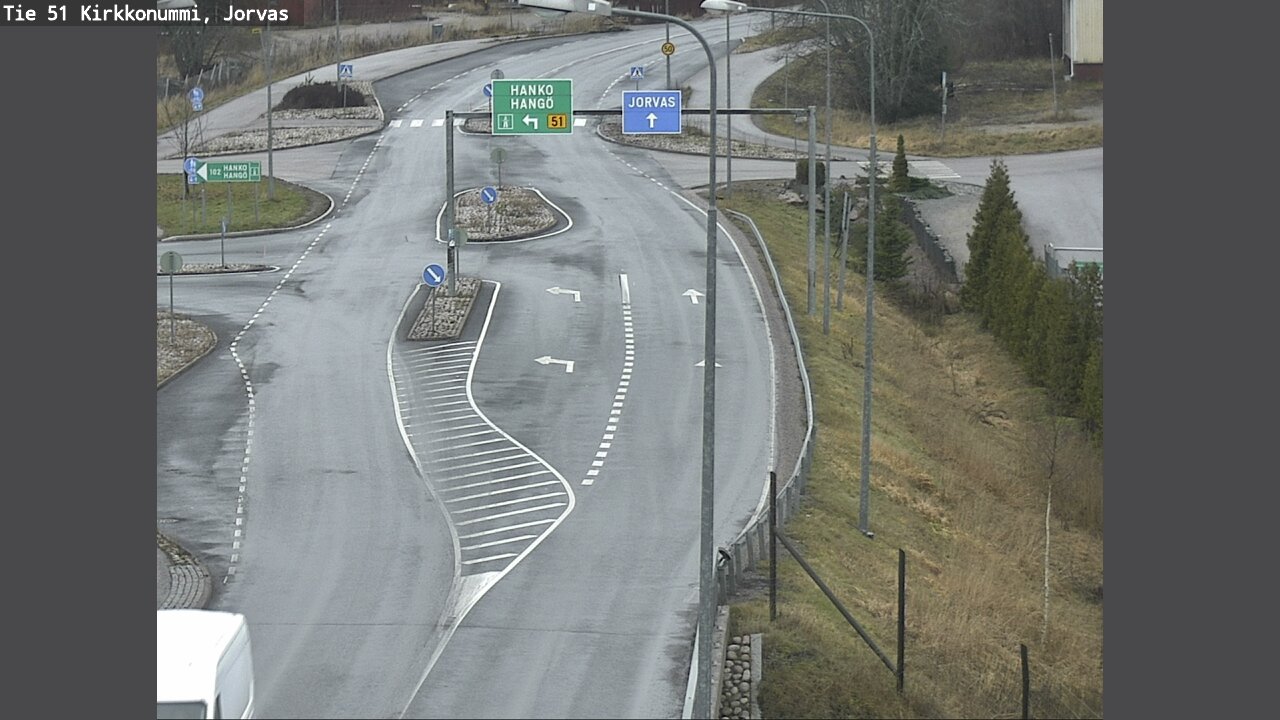 Weather Camera Image Väg 51 Kyrkslätt, Jorvas, Kirkkonummi, Uusimaa