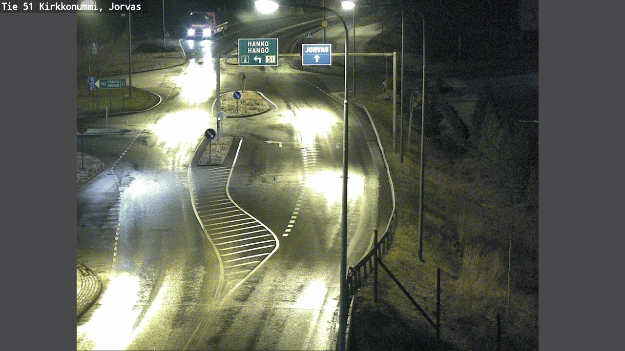 Weather Camera Image Väg 51 Kyrkslätt, Jorvas, Kirkkonummi, Uusimaa