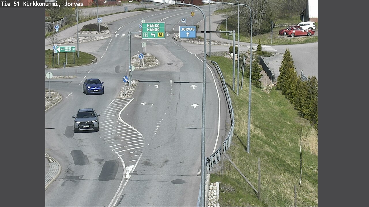 Weather Camera Image Road 51 Kirkkonummi, Jorvas, Kirkkonummi, Uusimaa