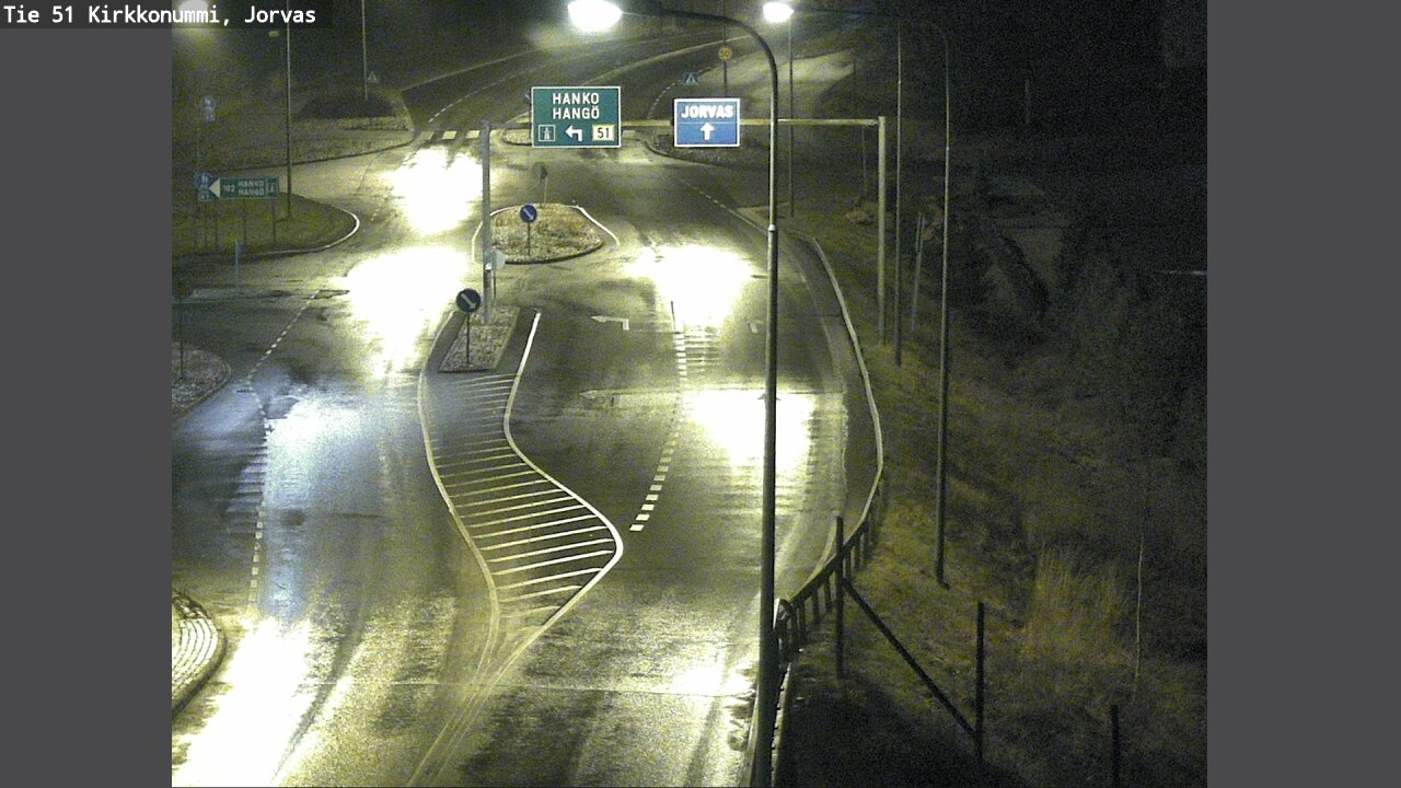Weather Camera Image Road 51 Kirkkonummi, Jorvas, Kirkkonummi, Uusimaa