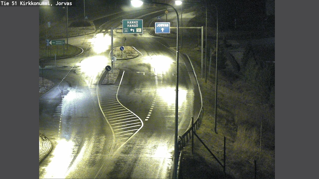 Weather Camera Image Road 51 Kirkkonummi, Jorvas, Kirkkonummi, Uusimaa