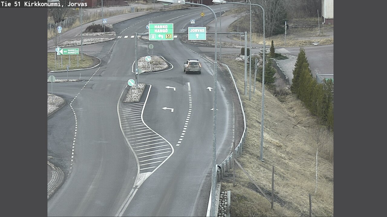 Weather Camera Image Road 51 Kirkkonummi, Jorvas, Kirkkonummi, Uusimaa
