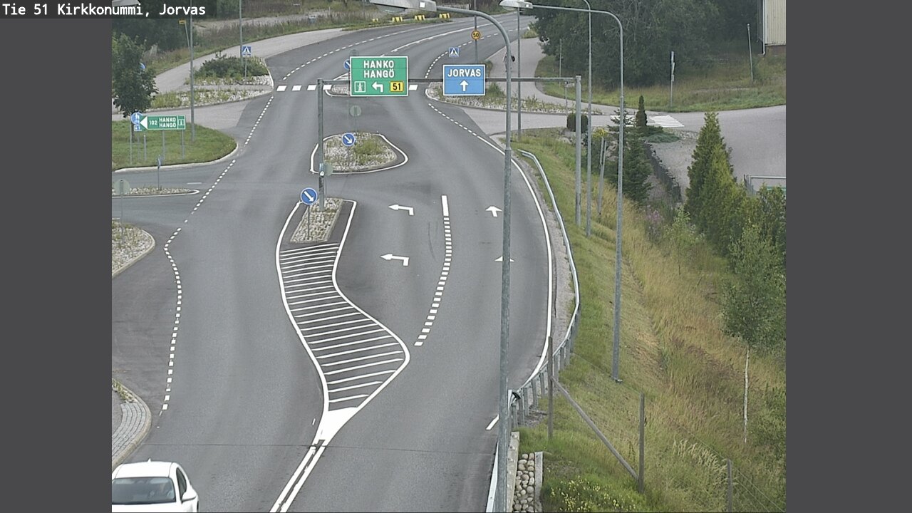 Weather Camera Image Road 51 Kirkkonummi, Jorvas, Kirkkonummi, Uusimaa