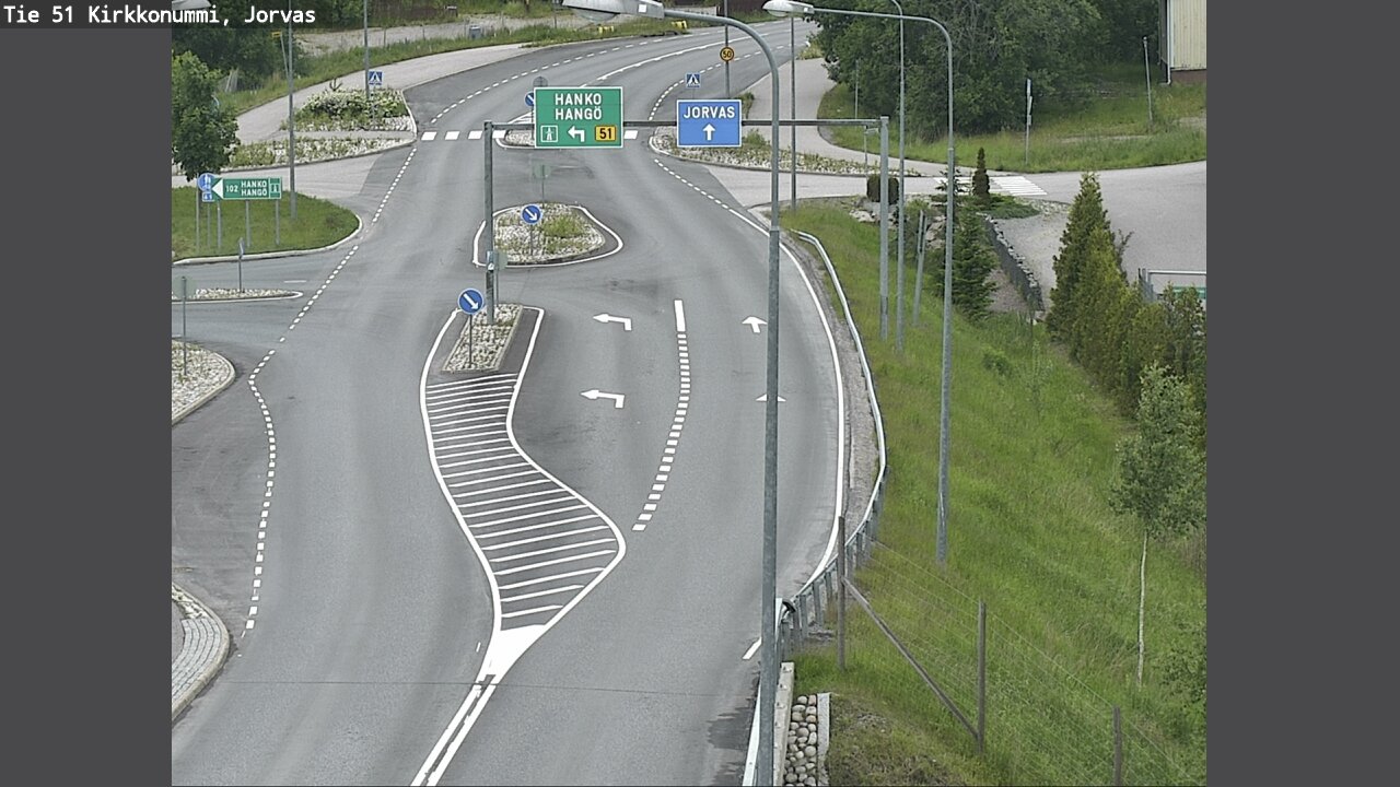 Weather Camera Image Road 51 Kirkkonummi, Jorvas, Kirkkonummi, Uusimaa