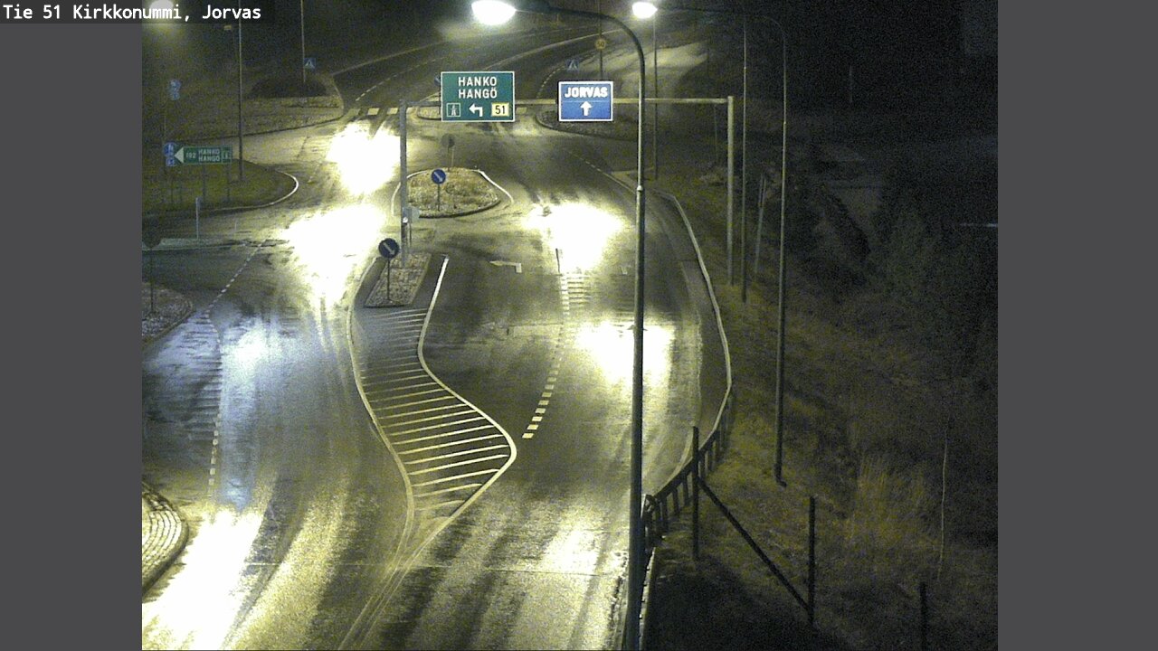 Weather Camera Image Road 51 Kirkkonummi, Jorvas, Kirkkonummi, Uusimaa