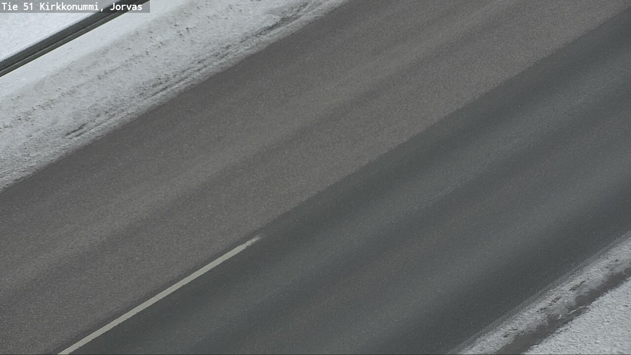 Weather Camera Image Väg 51 Kyrkslätt, Jorvas, Kirkkonummi, Uusimaa