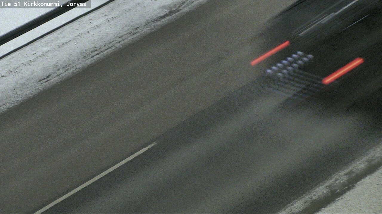 Weather Camera Image Väg 51 Kyrkslätt, Jorvas, Kirkkonummi, Uusimaa