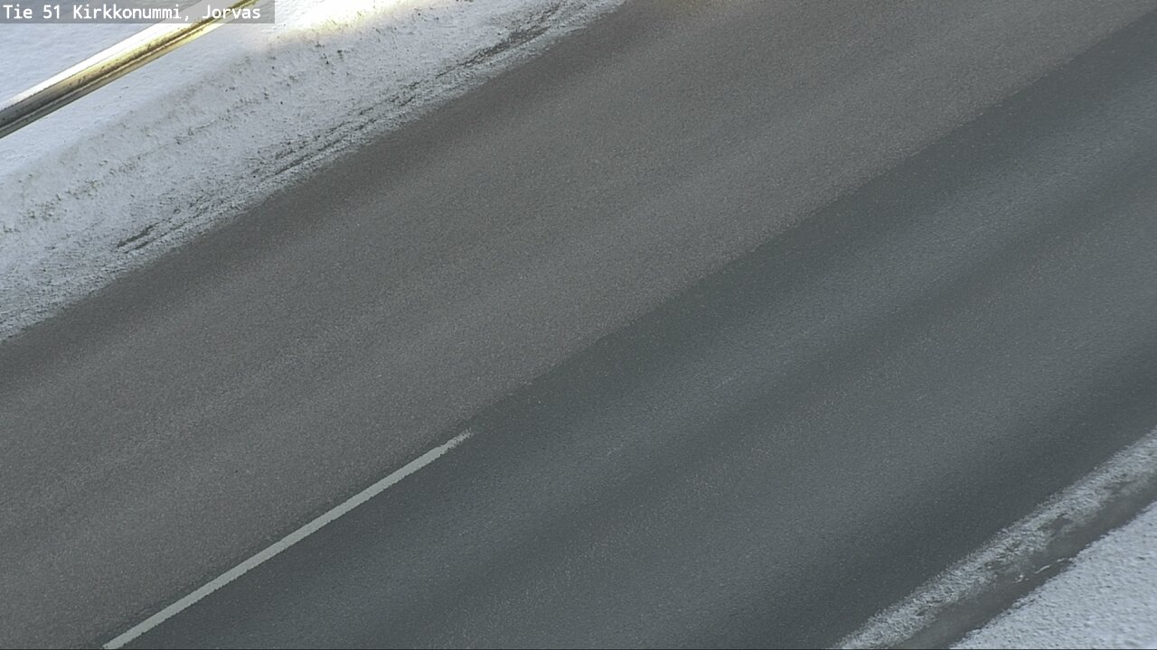 Weather Camera Image Väg 51 Kyrkslätt, Jorvas, Kirkkonummi, Uusimaa